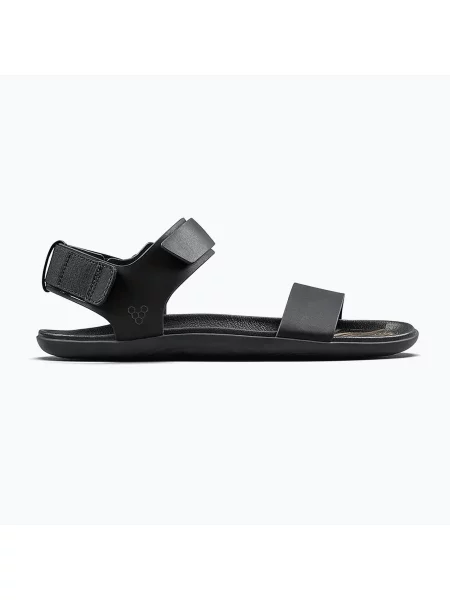 Vivobarefoot Sensus Yin obszidián női szandálok. Méret: 37 EU fekete