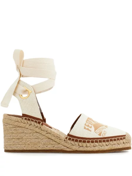 Espadrile Ferragamo din jacard