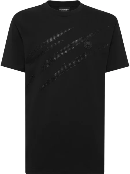 Tricou Plein Sport cu imagine negru