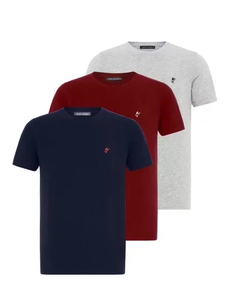 Jacey Quinn Majica mornarska / pegasto / bordo siva