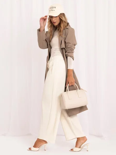Hlače Italy Moda bež