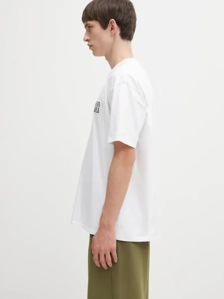 Wacko Maria tricou din cu imprimeu alb