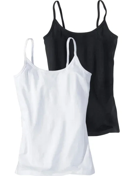 H.I.S Spodnja majica črna bela