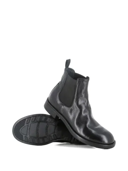 Botine Officine Creative din piele negru