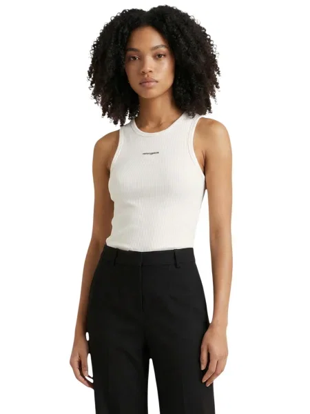 Top dżinsowy Tommy Hilfiger Jeans czarny