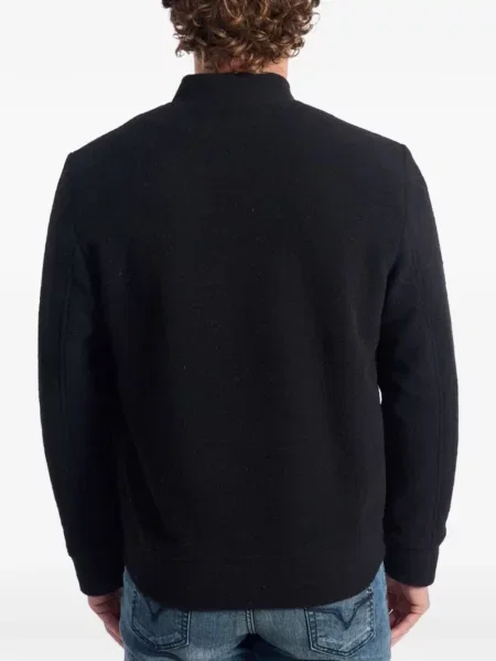 Geacă bomber Roberto Pepe Luxury negru