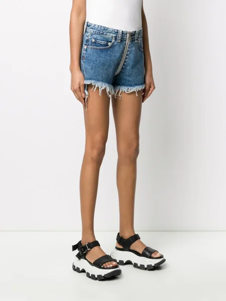 Szorty jeansowe Unravel Project niebieskie