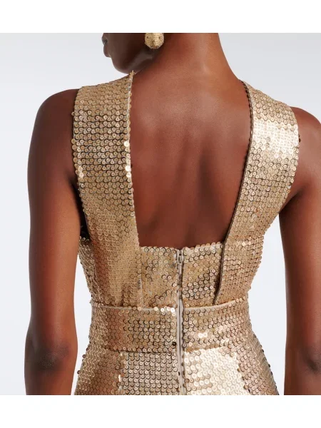 Rochie Elie Saab drapată cu gât halter