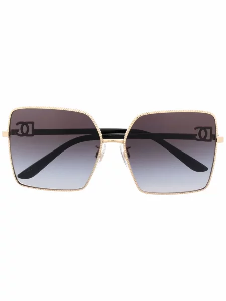 Ochelari de soare Dolce & Gabbana Eyewear cu gradient auriu
