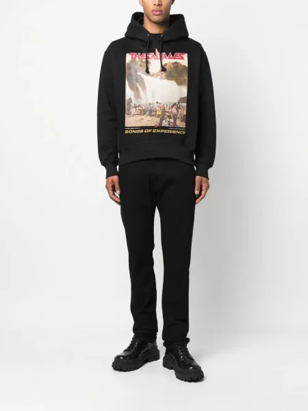 Hoodie The Salvages με σχέδιο μαύρο
