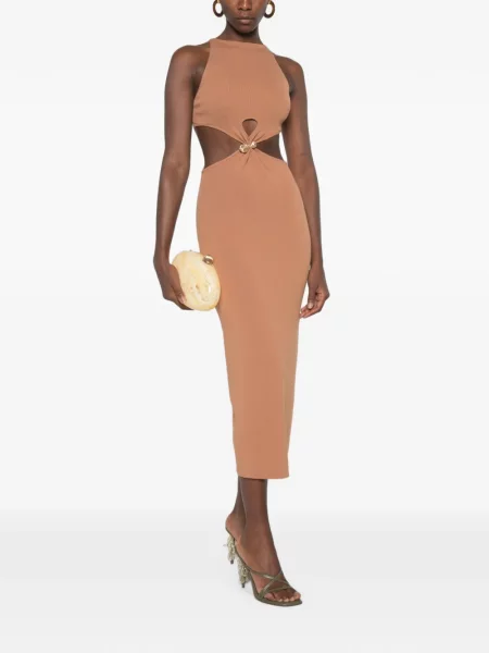 Rochie midi Cult Gaia maro