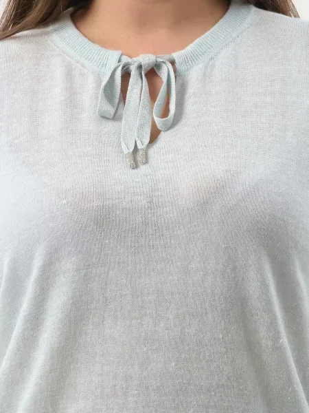 Футболка Panicale Cashmere блакитна