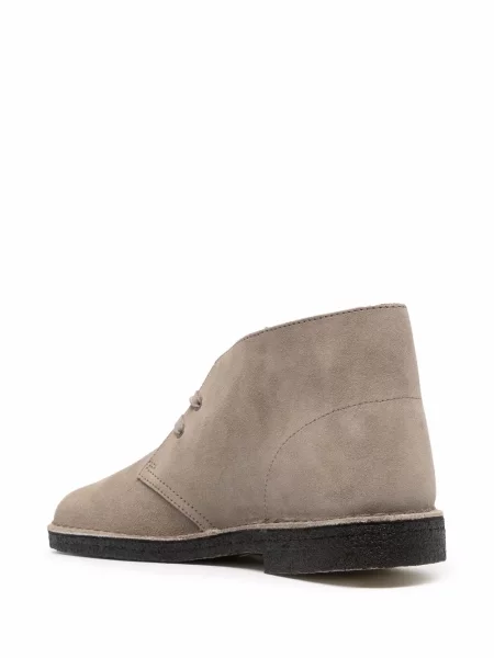 Μποτάκια Clarks Originals με κορδόνια σουέντ γκρι