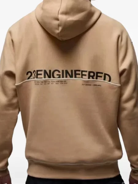 Majica s kapuljačom Nike keper smeđa