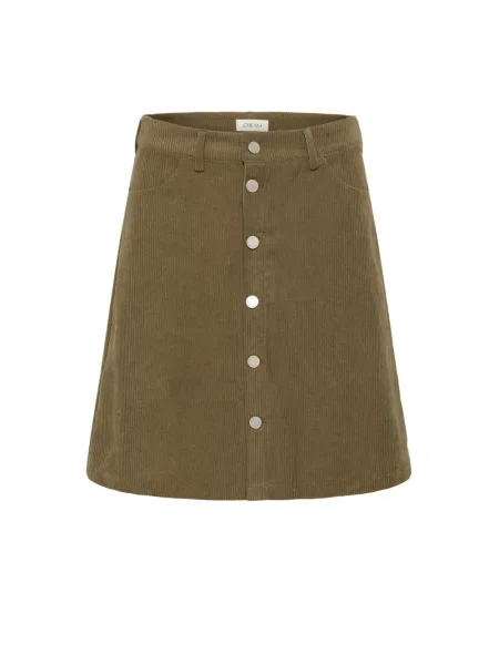 Spódnica Cream w kształcie litery A zielona
