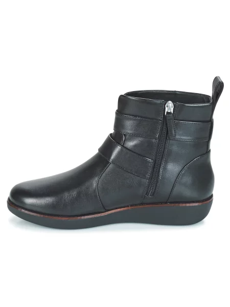 Pantofi Fitflop cu cataramă negru