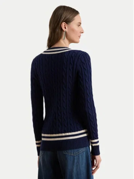 LAUREN RALPH LAUREN Megztinis Tamsiai mėlyna