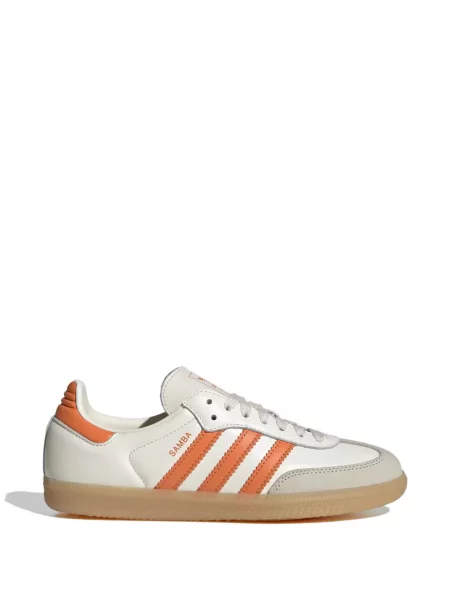 Sneakerși Adidas Samba din piele cu dungi