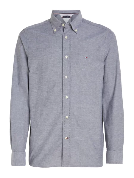 TOMMY HILFIGER Cămașă CORE FLEX fumuriu albastru