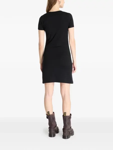 Rochie Ea7 Emporio Armani cu imagine negru