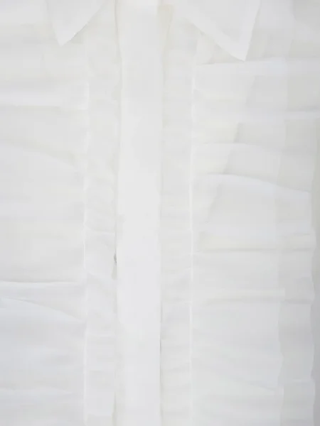 Cămașă P.a.r.o.s.h. cu volane alb