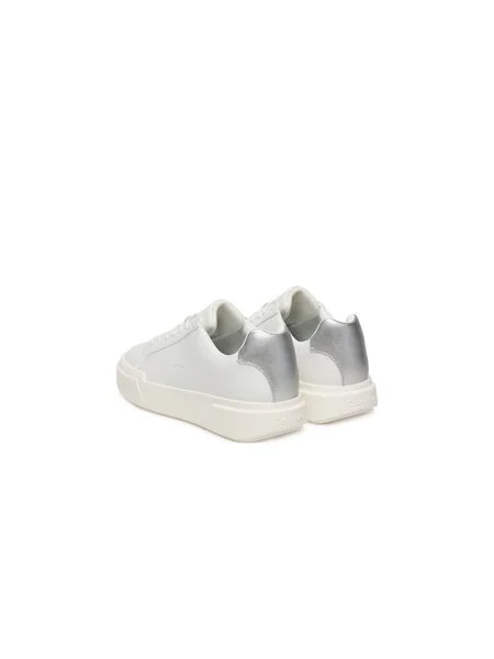 Sportcipők Calvin Klein Chunky Cupsole Lace Up Lth Met fehér