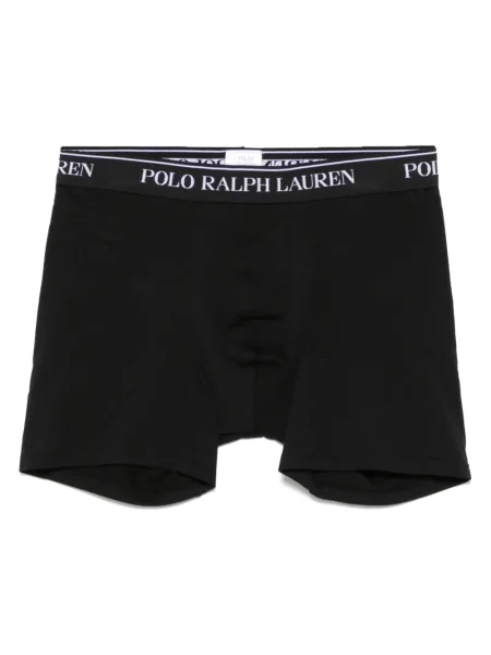 Флийс боксерки Polo Ralph Lauren с принт на райета зелено