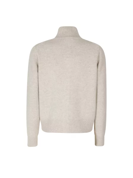 Kardigan Maison Kitsune wełniany beżowy