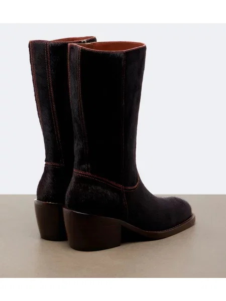 Botine Dries Van Noten maro
