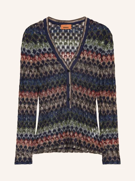 Pletený pletený top Missoni červený