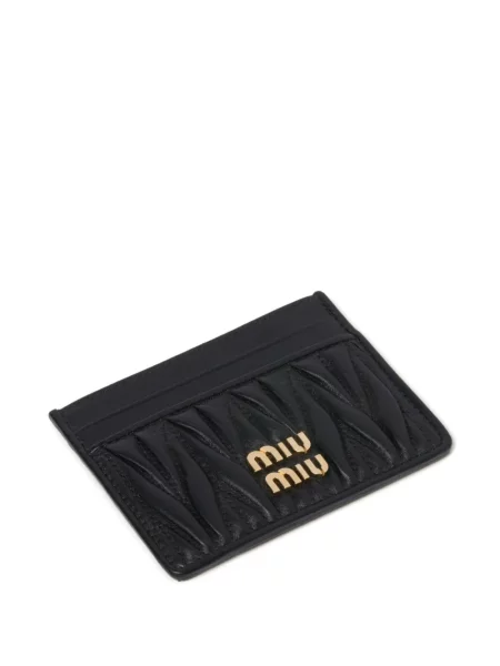 Portofel Miu Miu din piele negru