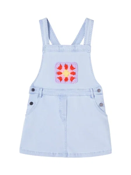 Gyerek denim ruha Stella Mccartney kék