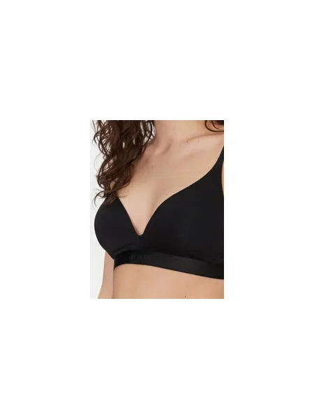 BOSS Bralette melltartó fekete