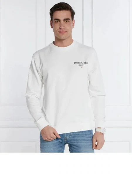 Tommy Jeans Hanorac alb