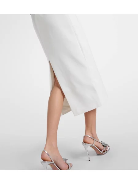 Rochie Self-portrait de costum alb