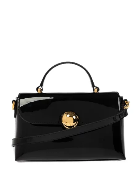Τσάντα shopper Furla μαύρο