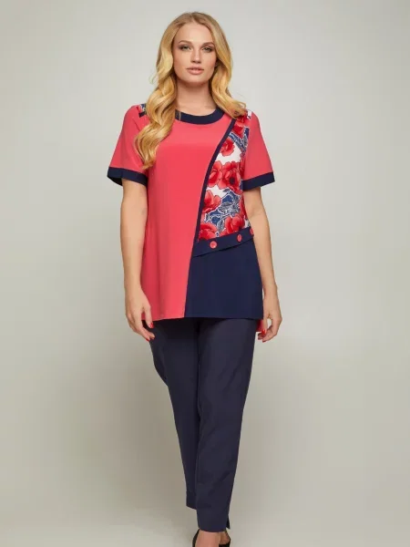 Туніка All Posa кораловий