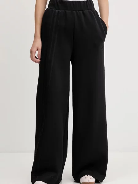 Adidas Originals pantaloni de trening 3 Stripes uni negru