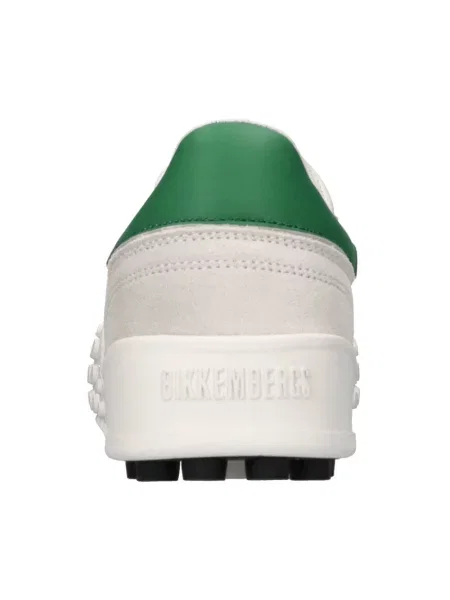 Sneakersy Bikkembergs zamszowe białe