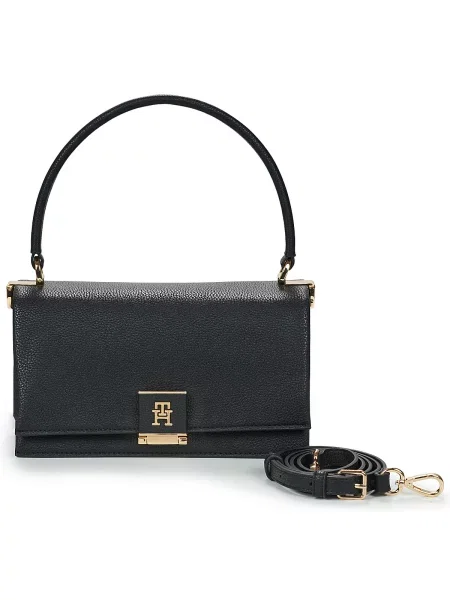 TOMMY HILFIGER Taška přes rameno černá