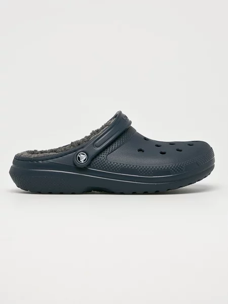 Crocs Чехли Classic Lined Clog тъмносиньо