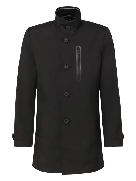 S.Oliver Palton de primăvară-toamnă negru