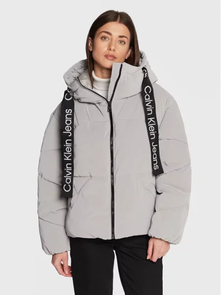 Puhovka Calvin Klein Jeans siva