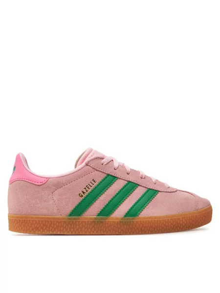 Кроссовки Adidas Gazelle зеленые