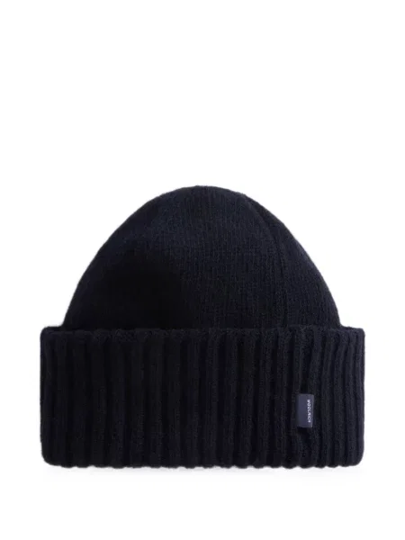Fular Woolrich tricotate albastru