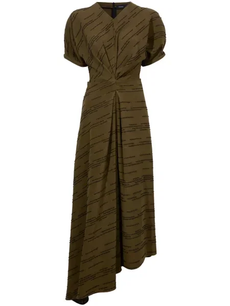 Rochie Proenza Schouler de costum verde