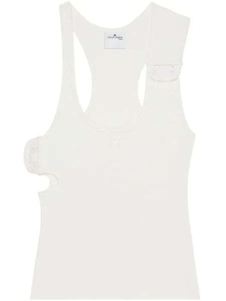 Top Courreges alb
