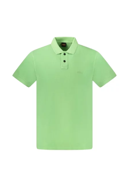 Tricou polo Boss verde