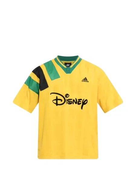 Tricou Adidas cu imagine galben