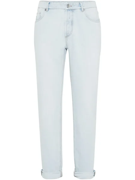 Džíny Brunello Cucinelli modré